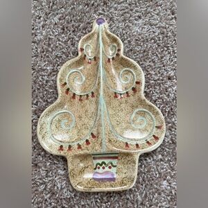 Pfaltzgraff Christmas olive tray